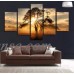 On Clearance  My. Way 1/2/3/5 Pcs Frameless Canvas Prints Pictures, Morden Abstract Paintings, Canvas Wall Art, Home Decor   